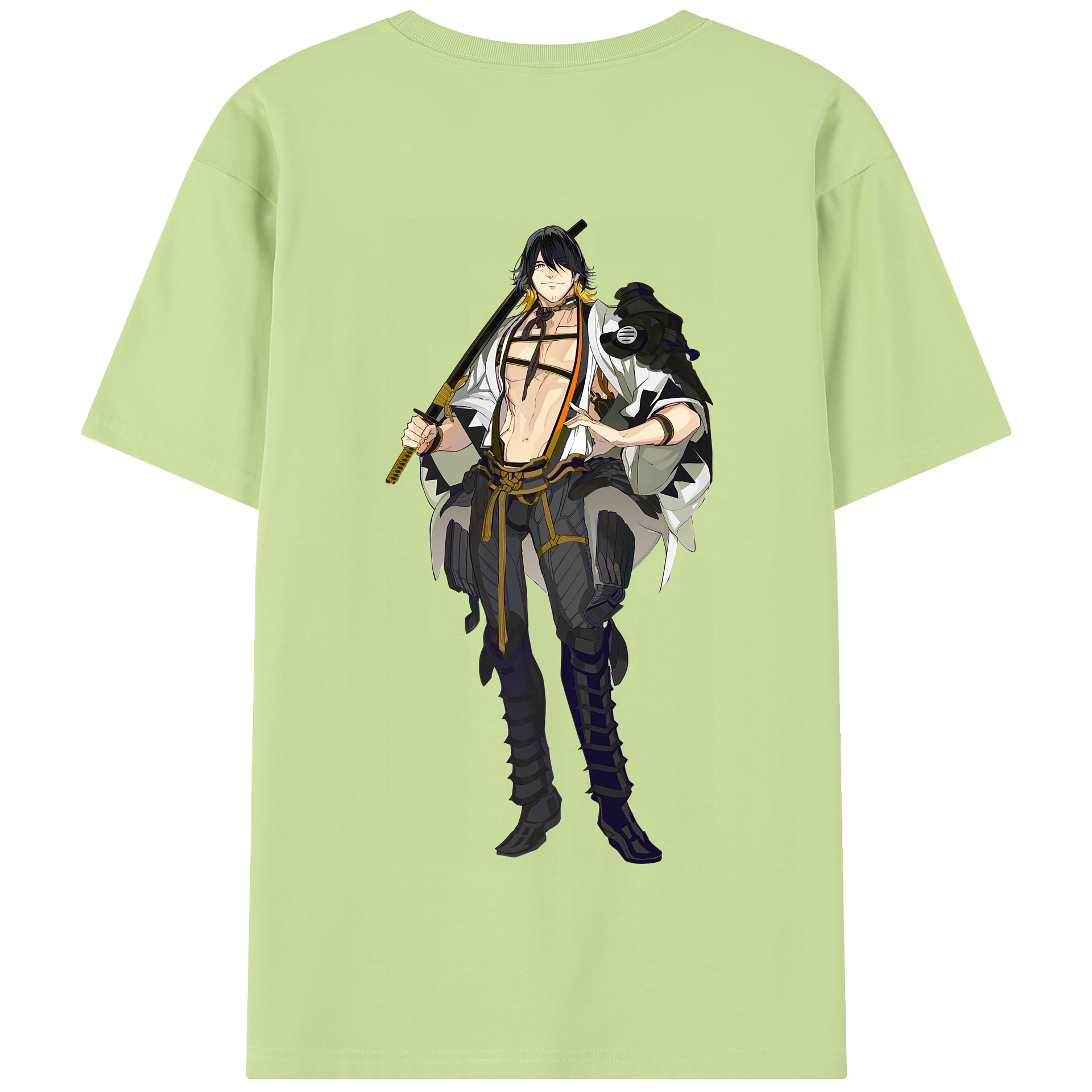 （画像用） 刀剣乱舞 Touken Ranbu 綿100％半袖Tシャツ（背面プリント）